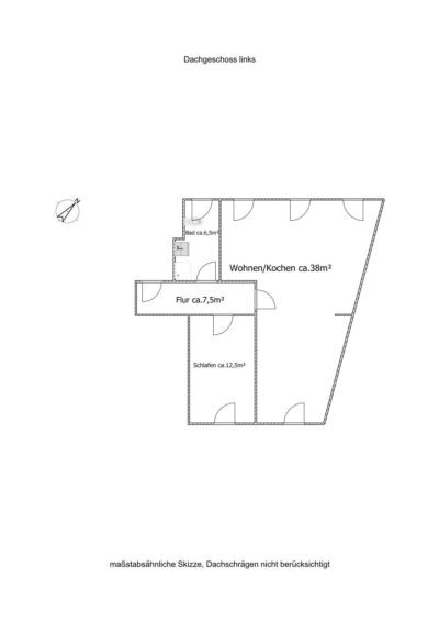 Grundriss Dachgeschoss