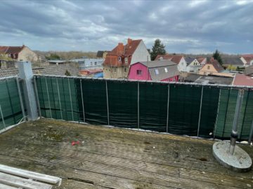 Dachterrasse mit Ausblick - +++Dachgeschosswohnung direkt an der Weißen Elster+++